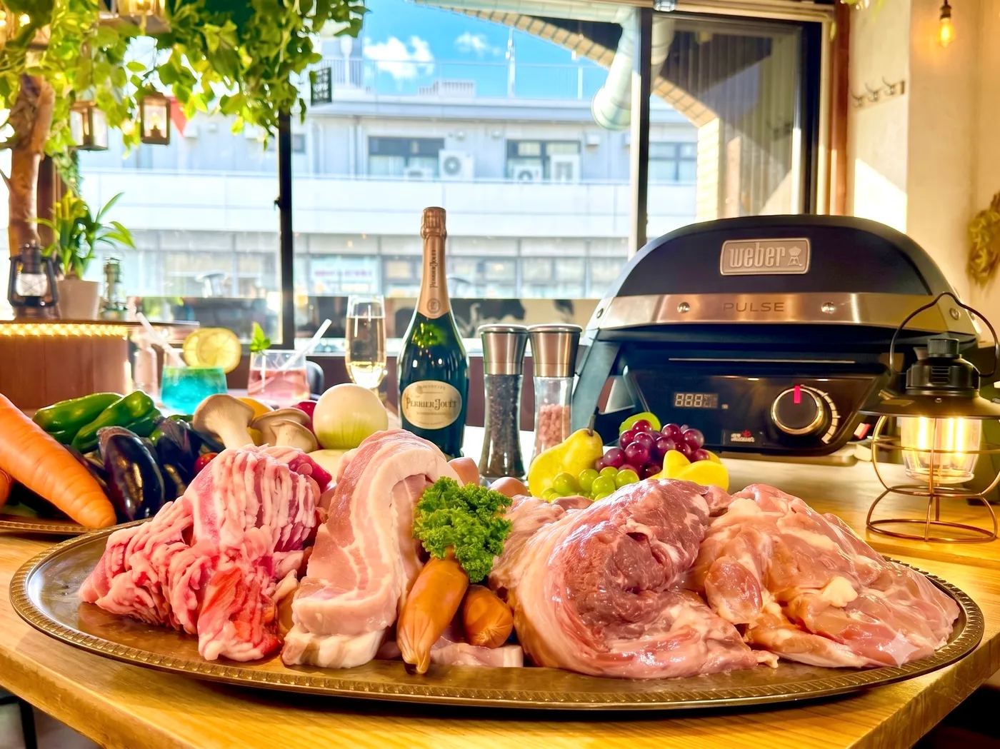 〈渋谷×貸切×グランピングBBQ〉内観1