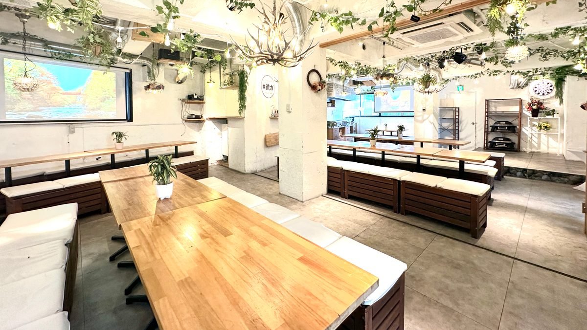 渋谷ガーデンパティオ 店内全景