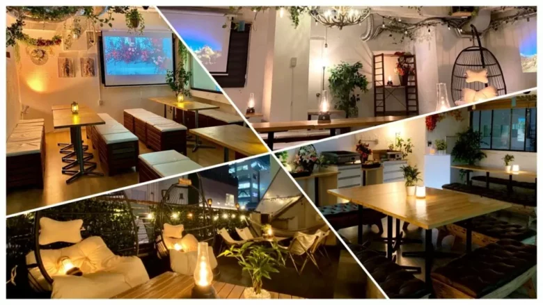 渋谷で少人数の貸切をするなら「渋谷ガーデンパティオ」がおすすめ！当店は貸切でのご利用で音響機器やマイク・プロジェクター・カラオケ・ゲーム機などが【無料】で使用いただけます♪