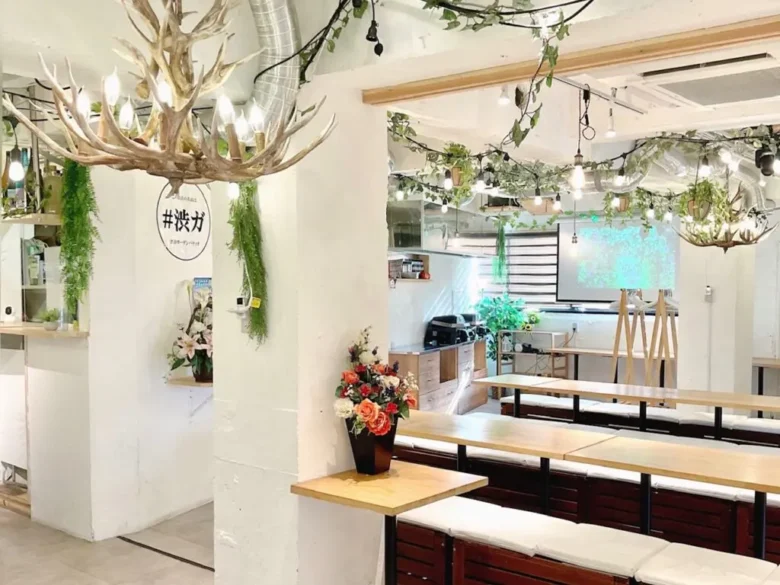 渋谷で少人数でも貸切が出来るおしゃれな居酒屋なら渋谷ガーデンパティオがおすすめ！メッセージプレートを無料作成サービス！