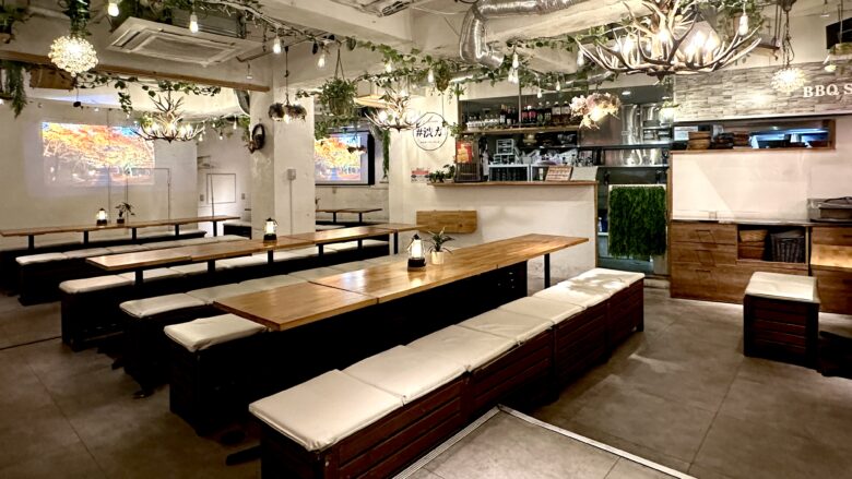 渋谷×貸切パーティー×大人数×100人「渋谷ガーデンパティオ」昼内観1