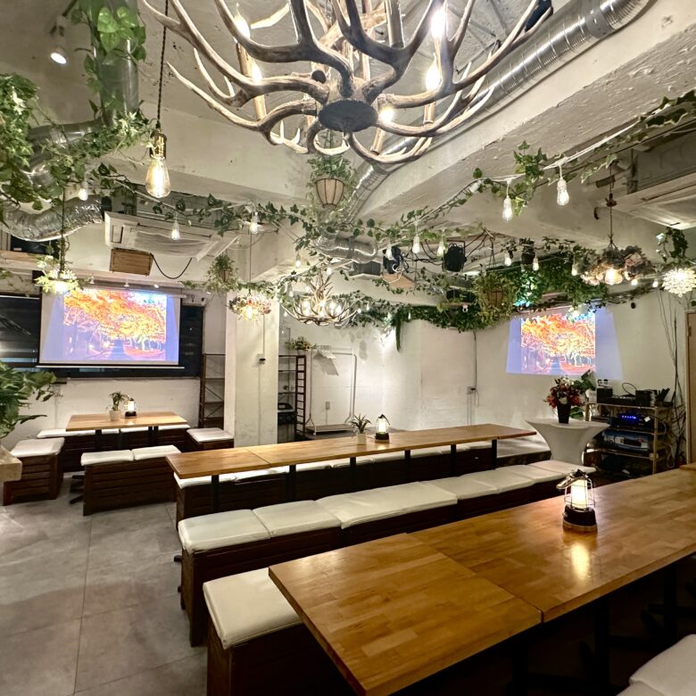渋谷×貸切×忘年会「渋谷ガーデンパティオ」夜内観２