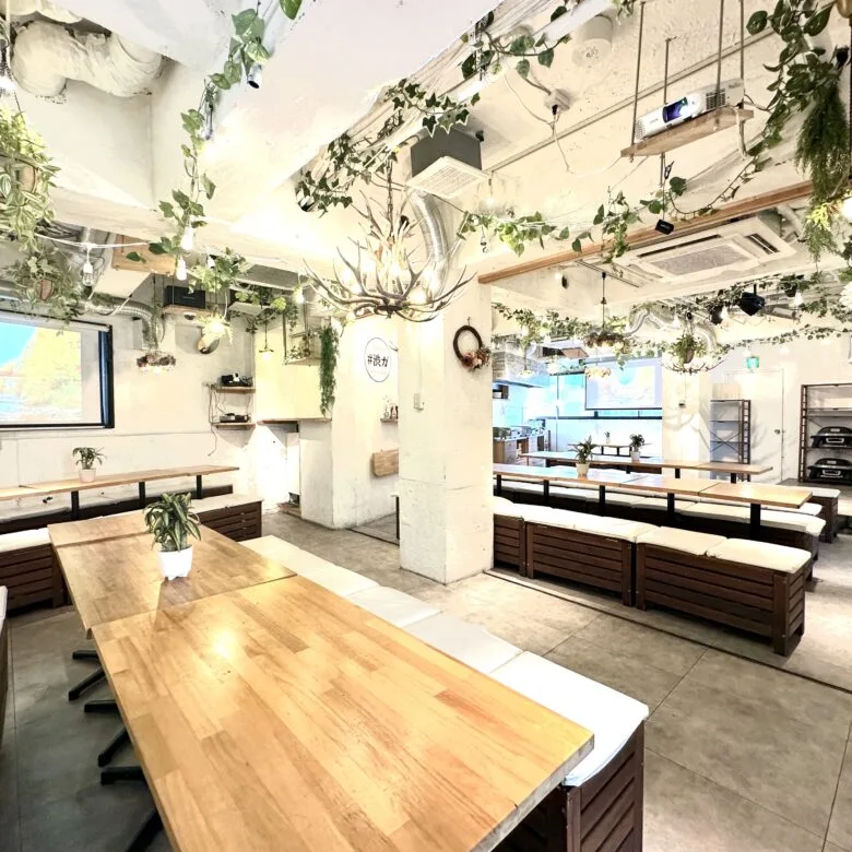 渋谷ガーデンパティオ 貸切フロア昼内観