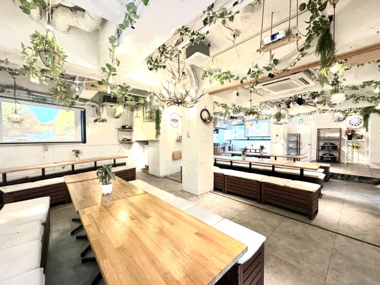 〈渋谷×貸切×GWバーベキュー〉内観2