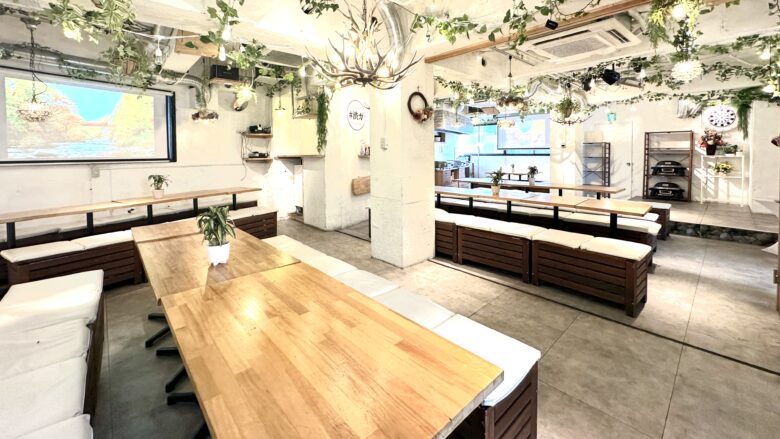 〈渋谷×イベント会場〉渋谷ガーデンパティオ昼内観1
