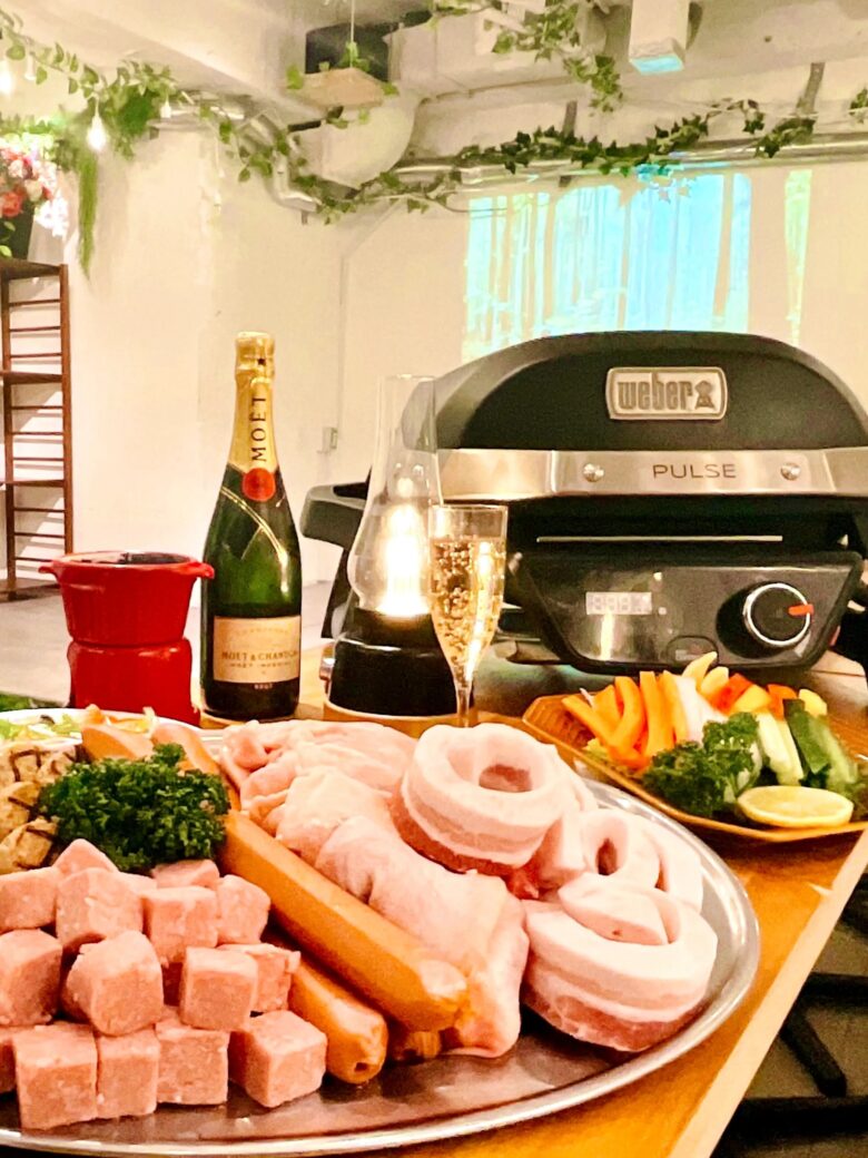 〈渋谷×貸切×BBQパーティー〉内観1